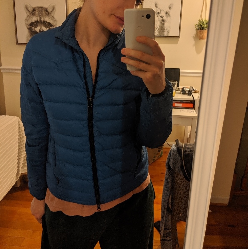 Royal Blue Winter Jacket